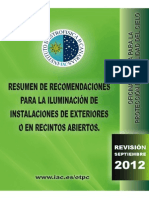 Resumen de Recomendaciones_indice 2012-Septiembre