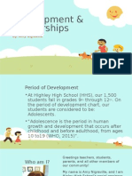 Child Development & Partnerships