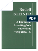 Rudolf Steiner-A Karmikus Összefüggések Ezoterikus Elemzése-4--Könyv