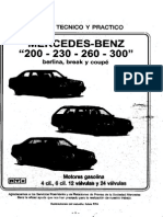 Manual de Taller Completo Mercedes-Benz CarrocerÃ­a w124