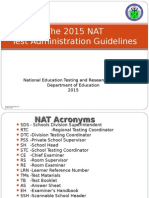 2015 NAT Test Admin Guide