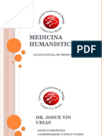 Introduccion A Medicina Humanistica