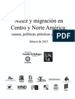Niñez y Migración en Centro y Norte América.