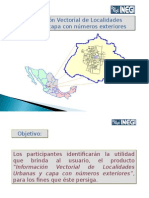 Localidad Urbana Capa de Numeros Exteriores