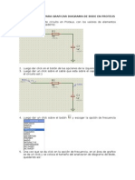 Diagrama de Bode en Proteus