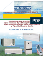 Características Tecnicas COLDPOINT