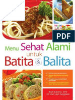 (GB) Menu Sehat Alami Untuk Batita & Balita