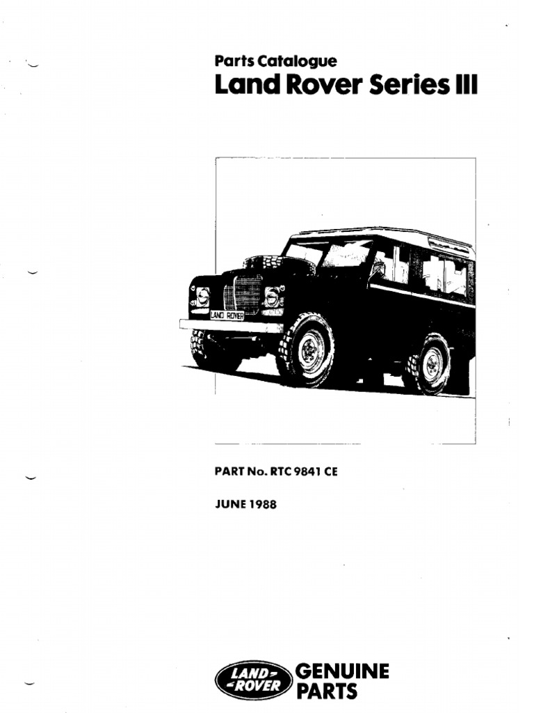 Manual Land Rover 88 PDF PDF
