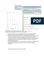 Perbedaan Penyelesaian Pers Linear Pivoting Dengan Scilab