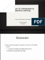 10 - Introduction to Machine Learning