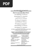 Leadership Conference On Civil and Human Rights, Et Al., Amicus Brief