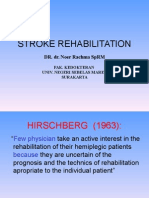 STROKE REHABILITATION GUIDELINES