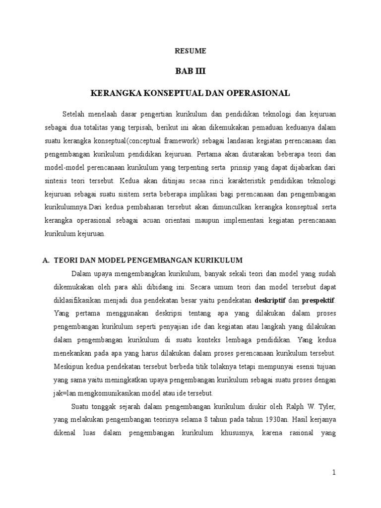 Kerangka Konseptual | PDF