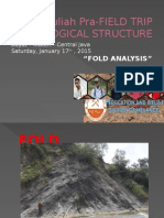 Kuliah Pra-FIELD TRIP Geological Structure: "Fold Analysis"