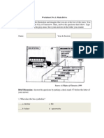 Worksheet No.1: Main Drive Direction: Look at The Illustration and Imagine That You Are at The Foot of The Stairs. You