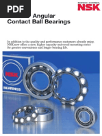 New 40 Angular Contact Ball Bearings