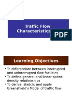 Traffic Flow Characteristics (2) Traffic Flow Characteristics (2) Traffic Flow Characteristics