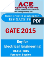 ACE Online EE GATE Exam Review