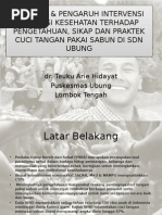 Download Presentasi Makalah Cuci Tangan Pakai Sabun  by Teuku Arie Hidayat SN258025344 doc pdf