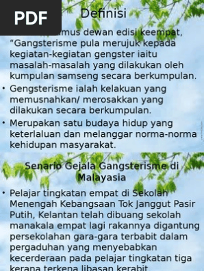 Gangsterisme Pptse Pdf