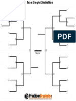 18 Team Single Seeded