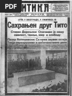Politika 9 Maj 1980 PDF | PDF