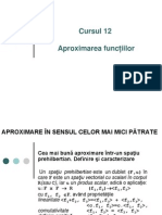 C12-Aproximarea Functiilor - 5 PDF