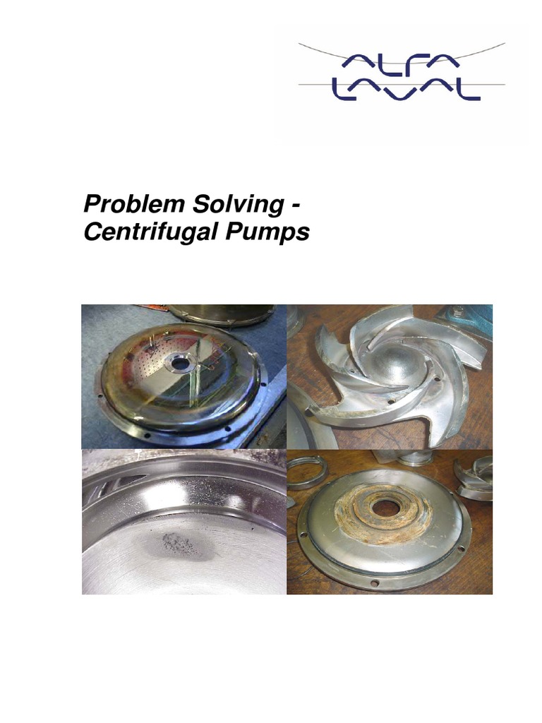 Centrifugal Pump Problem Solutions Guide | PDF | Pump | Corrosion