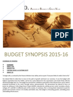 Budget Synopsis 2015-16 PDF