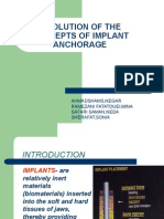 Evolution of The Concepts of Implant Anchorage: Ahmadshams, Negar Ramezani Fatatouei, Mina Safari Saman, Neda Sherafat, Sonia