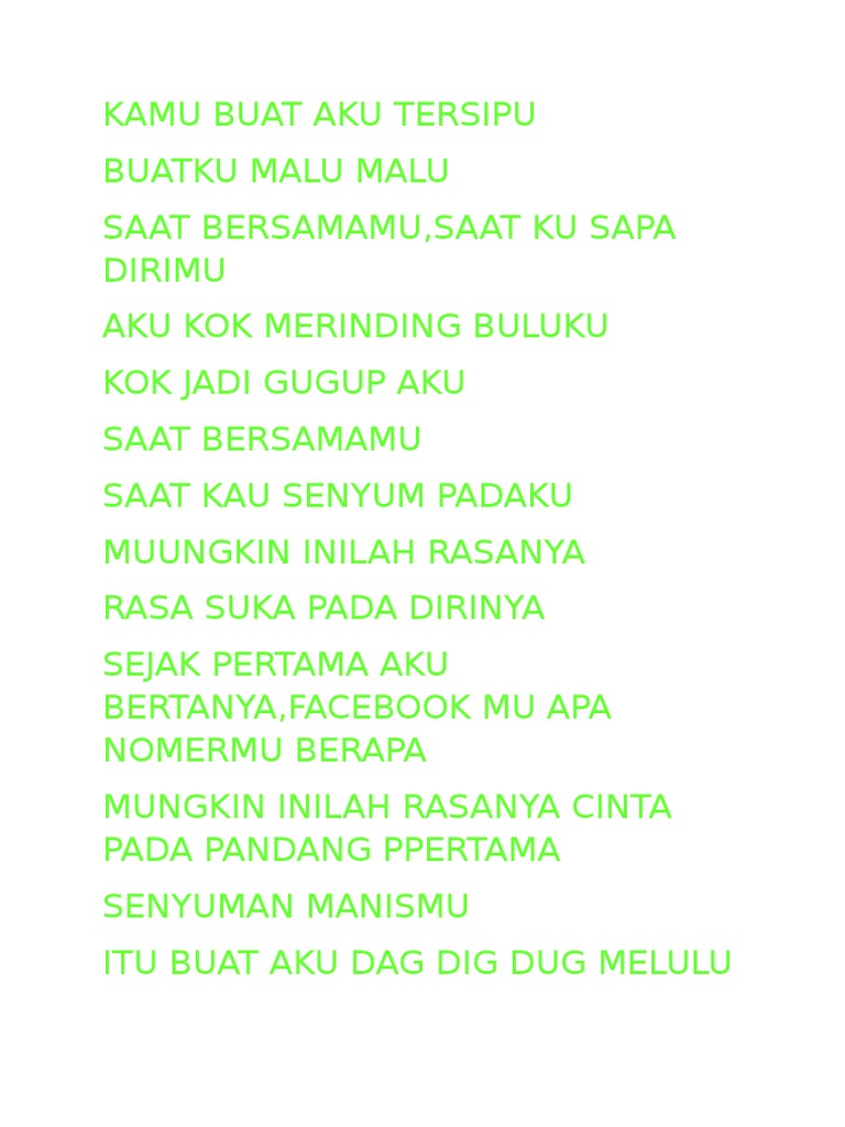 Lirik Lagu Coboy Junior Cinta