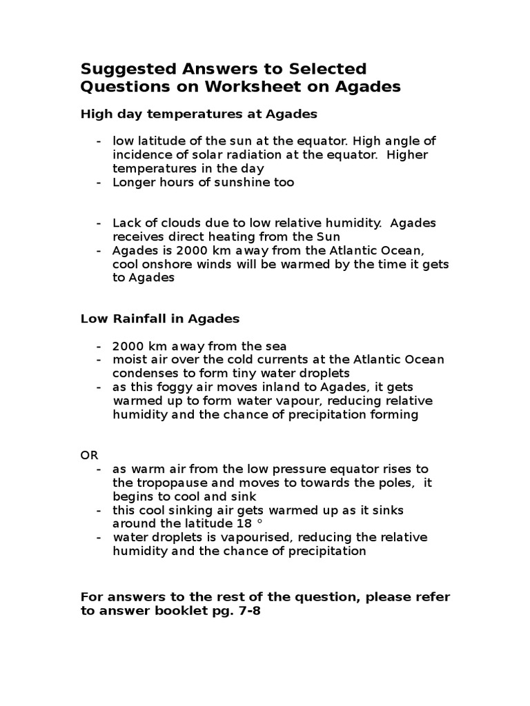 Igcse Geography | PDF
