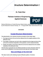 XRD Structure Analysis Pakistan U Eng and Applied Sci