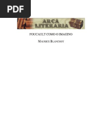 Maurice Blanchot - Foucault Como Eu Imagino