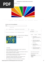 Planejamento Anual – Artes Ensino Médio _ Psicologa Online