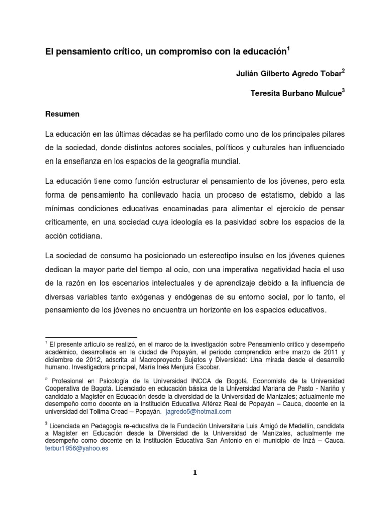 Compromiso De La Educacion Y La Enseñanza Cómo Enseñar