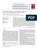 2010 Experimental investigations on flashing-induced instabilities in one and two parallel channels A comparative study.pdf