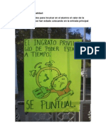 Comision de Puntualidad