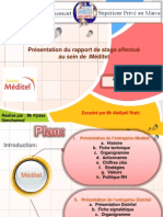 Rapport de Stage Meditel PDF
