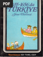 1655 1656'da Türkiye Jean Thévenot