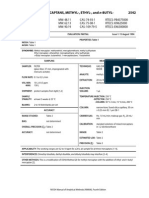 Tert Butyl Mercaptan Consumption