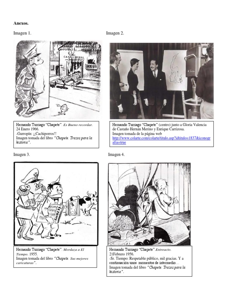 Caricaturas de Chapete: Historia y Humor | PDF | Agitación | Violencia