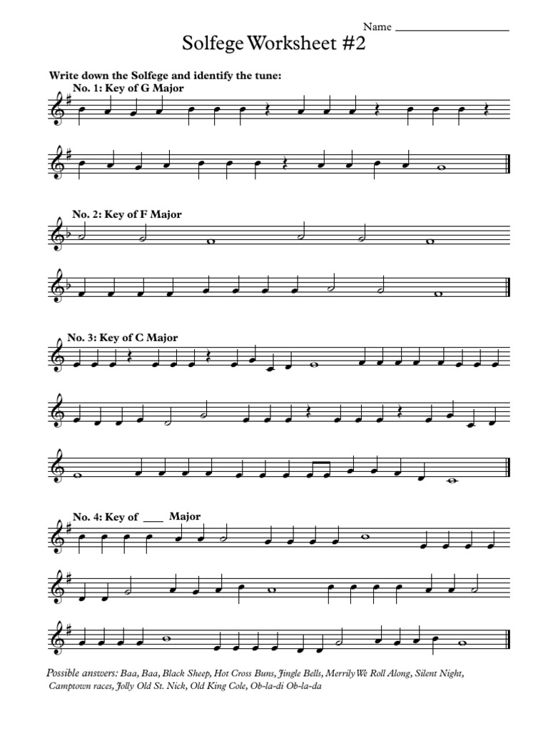 worksheet Solfege Worksheets 1512154810v1