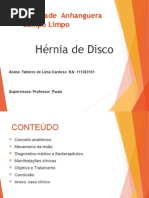 Trabalho de Hérnia de Diso
