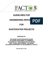 Guidelines For Engineering Reports FOR Wastewater Projects
