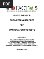 Guidelines For Engineering Reports FOR Wastewater Projects