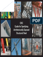 CISC Guide For Specifying Architecturally Exposed Structural Steel