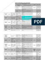 Matriz de Desarrollo de Capacidades