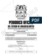 Ley de Ingresos Del Municipio de Ags. 2015