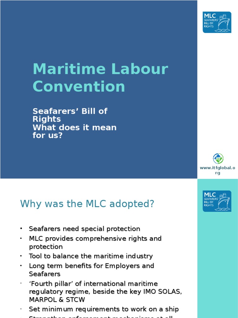 Short Introduction to the Maritime Labour Convention International
